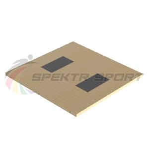 Купить Помост тяжелоатлетический 3х3х0,1м, рез. амортизаторы 1х0,5х0,04м в Будённовске 