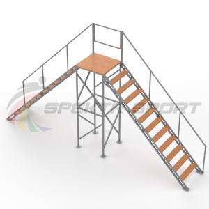 Купить ОКД Сквозная лестница в Будённовске 