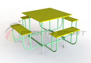 Купить Столик со скамейками арт. SP УБС1 в Будённовске 