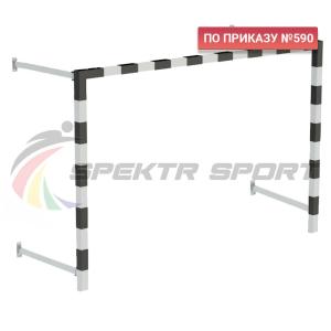Купить Ворота мини-футбольные складные без сетки 2х3х0,5 м. (к-кт) в Будённовске 