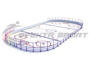 Купить Хоккейная коробка SP К 200 в Будённовске 