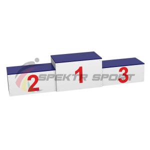 Купить Пьедестал для награждения "матрешка" переносной (обшит металлом) 2 человека на ступень SP РАН4 в Будённовске 