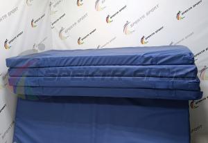 Купить Мат гимнастический 2х1х0.1 материал искожа, плотность 25 кг/м3, с ручками в Будённовске 