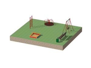 Купить Детская игровая площадка Домашняя №10 в Будённовске 