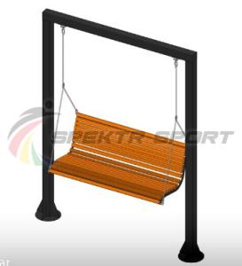 Купить Качели "Бриз" со спинкой в Будённовске 