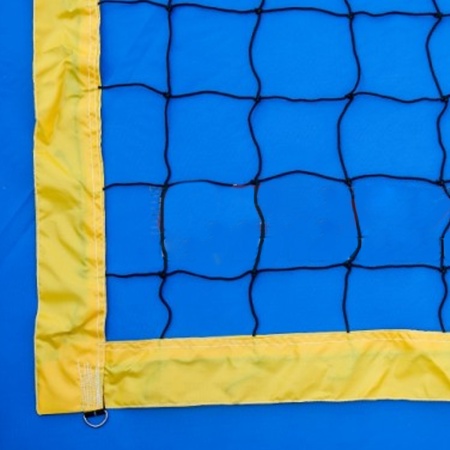 Купить Сетка для пляжного волейбола, обшитая с 4-х сторон, Д 2,2 мм в Будённовске 