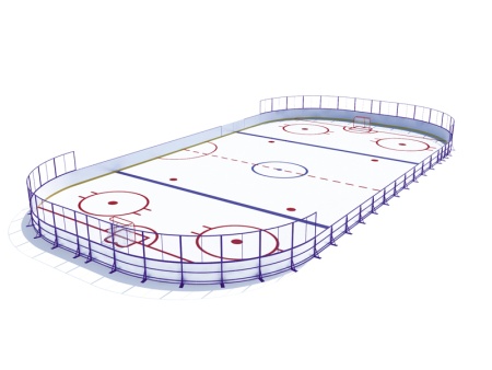 Купить Хоккейная коробка SP К 200 в Будённовске 