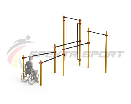 Купить Спортивный комплекс для инвалидов-колясочников WRK-D19_76mm в Будённовске 