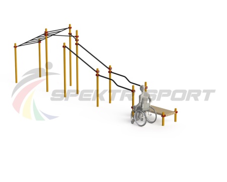 Купить Спортивный комплекс для инвалидов-колясочников WRK-D22_76mm в Будённовске 