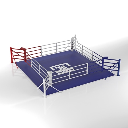 Купить Ринг боксерский напольный Totalbox на упорах 6х6м в Будённовске 