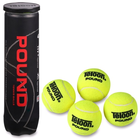 Купить Мяч для большого тенниса Teloon 828Т Р4  (4 шт) в Будённовске 