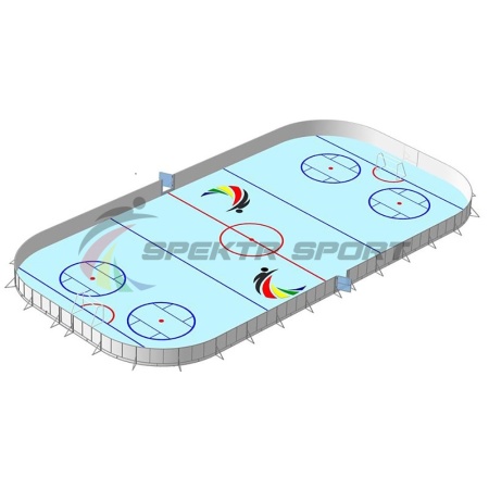 Купить Хоккейная коробка, борта фанера 12 мм, 30×15 в Будённовске 