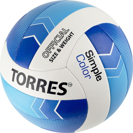 Купить Мяч волейбольный Torres Simple Color любительский р.5 в Будённовске 